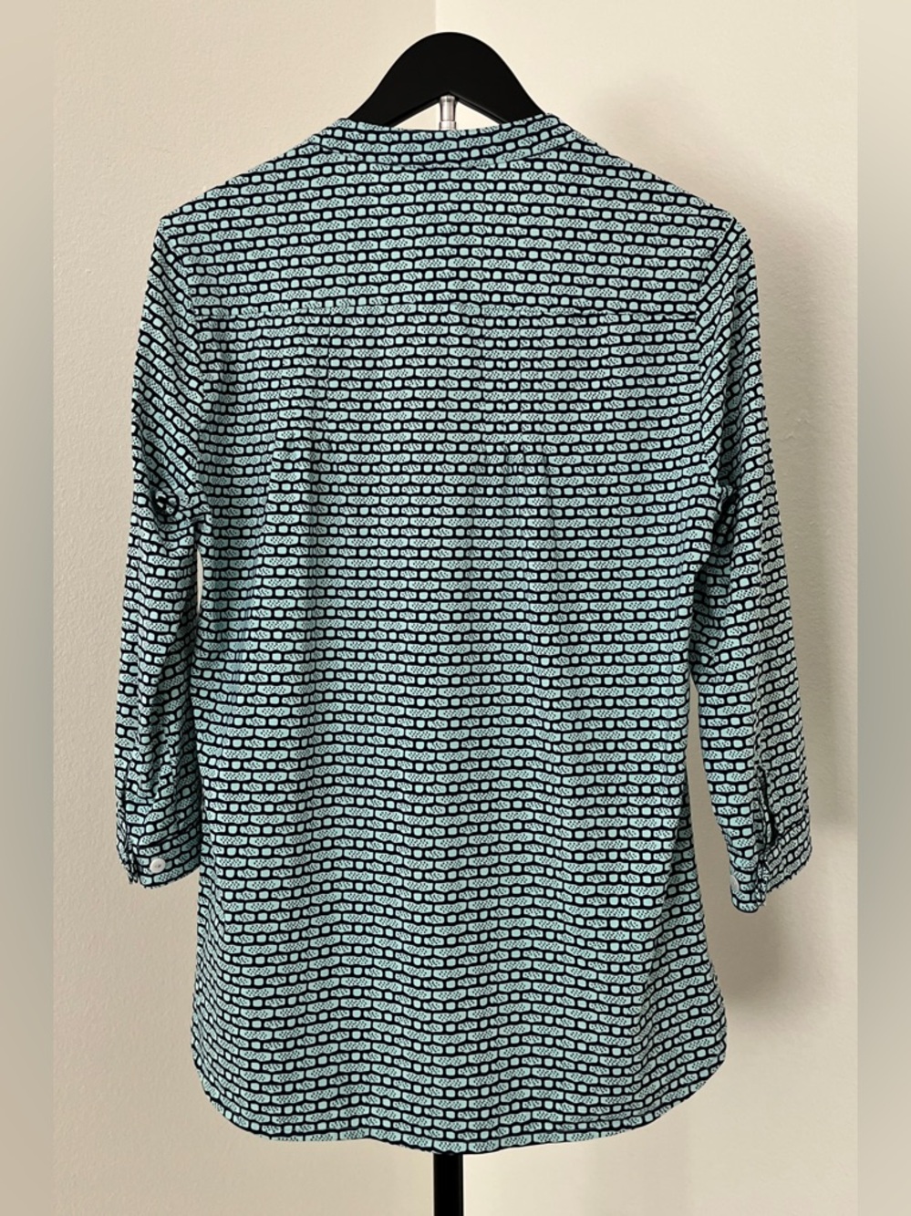 NWOT 🐚 Ellie Kai Relaxed Aqua Tunic | Beach Club Coastal Chic - Picture 9 of 14